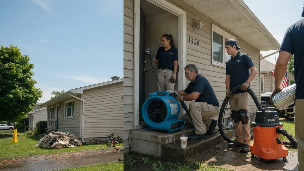 Water Damage Restoration in Papineau, IL near me
